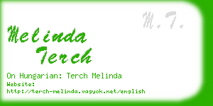 melinda terch business card